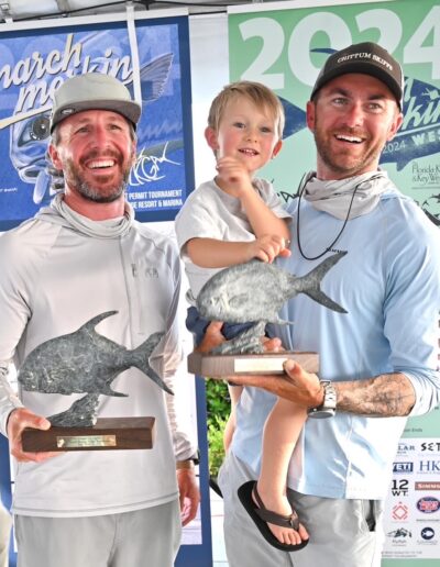 2024 1st Runner Up (2nd Place): Mike Ward, Angler and Brandon Cyr, Guide